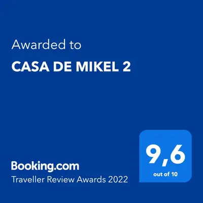 a screenshot of a cell phone with the text awarded to csa de milisel at CASA DE MIKEL 2 in Rhodes Town